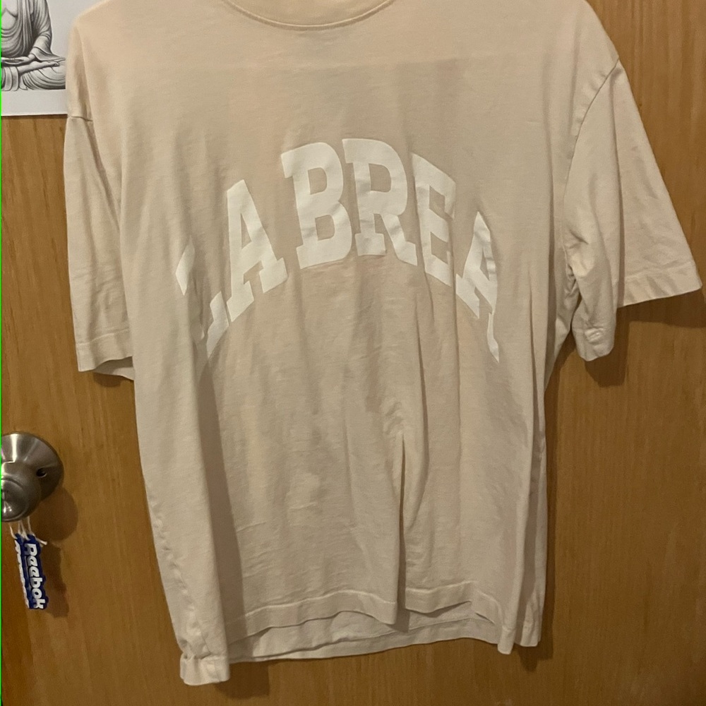 H&M Cream Graphic Tee